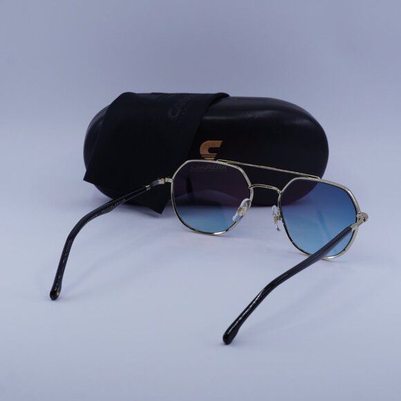 CARRERA 303/S 02M2 YB Aviator Sunglasses - Black/Gold/Blue/Red Gradient main image 4